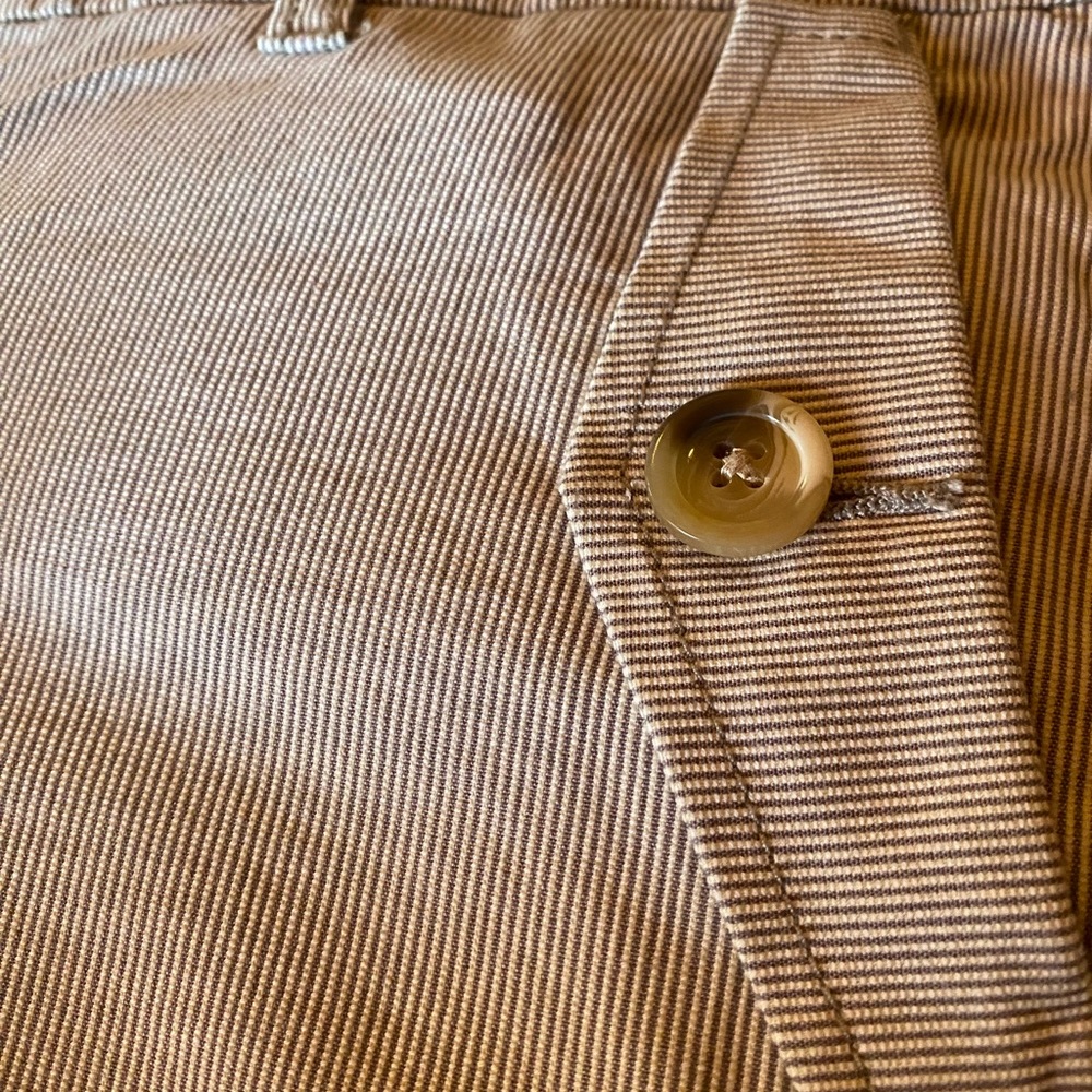 Gap stretch size 6 trousers with grey pin stripes…